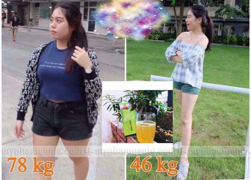 Trà collagen giảm cân