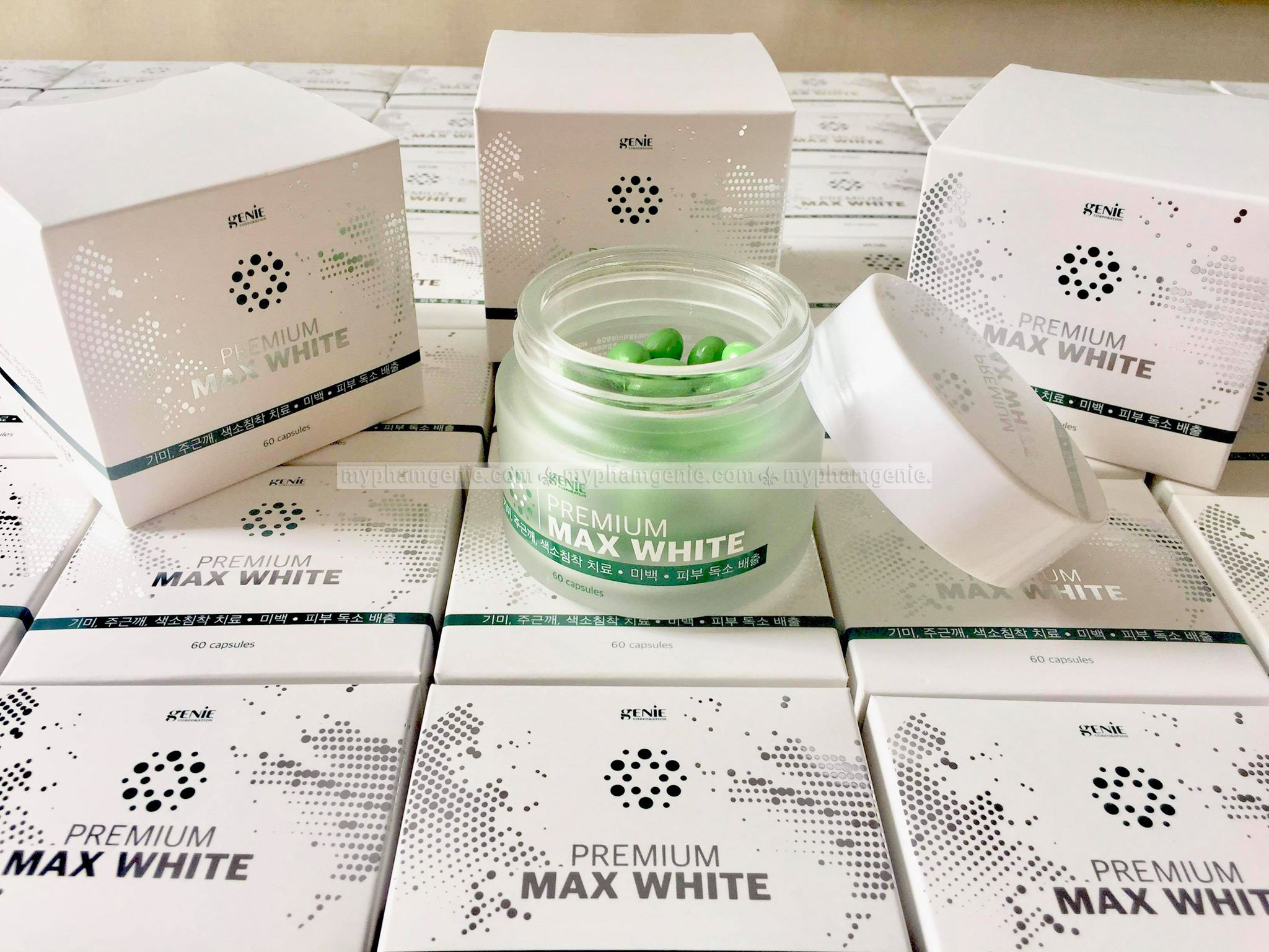 Viên uống trắng da premium max white 