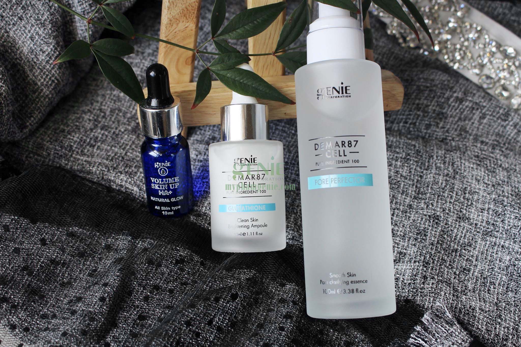 Ampoule truyền trắng genie