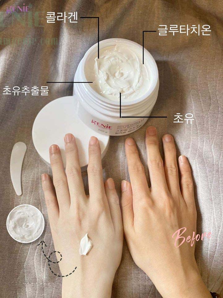 Kem body nâng tone da hàn quốc