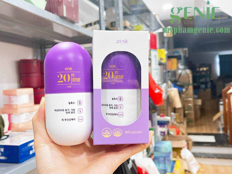 Review viên uống se khít cô bé genie