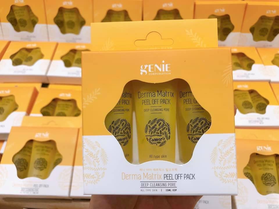 Review mặt nạ lột derma matrix genie