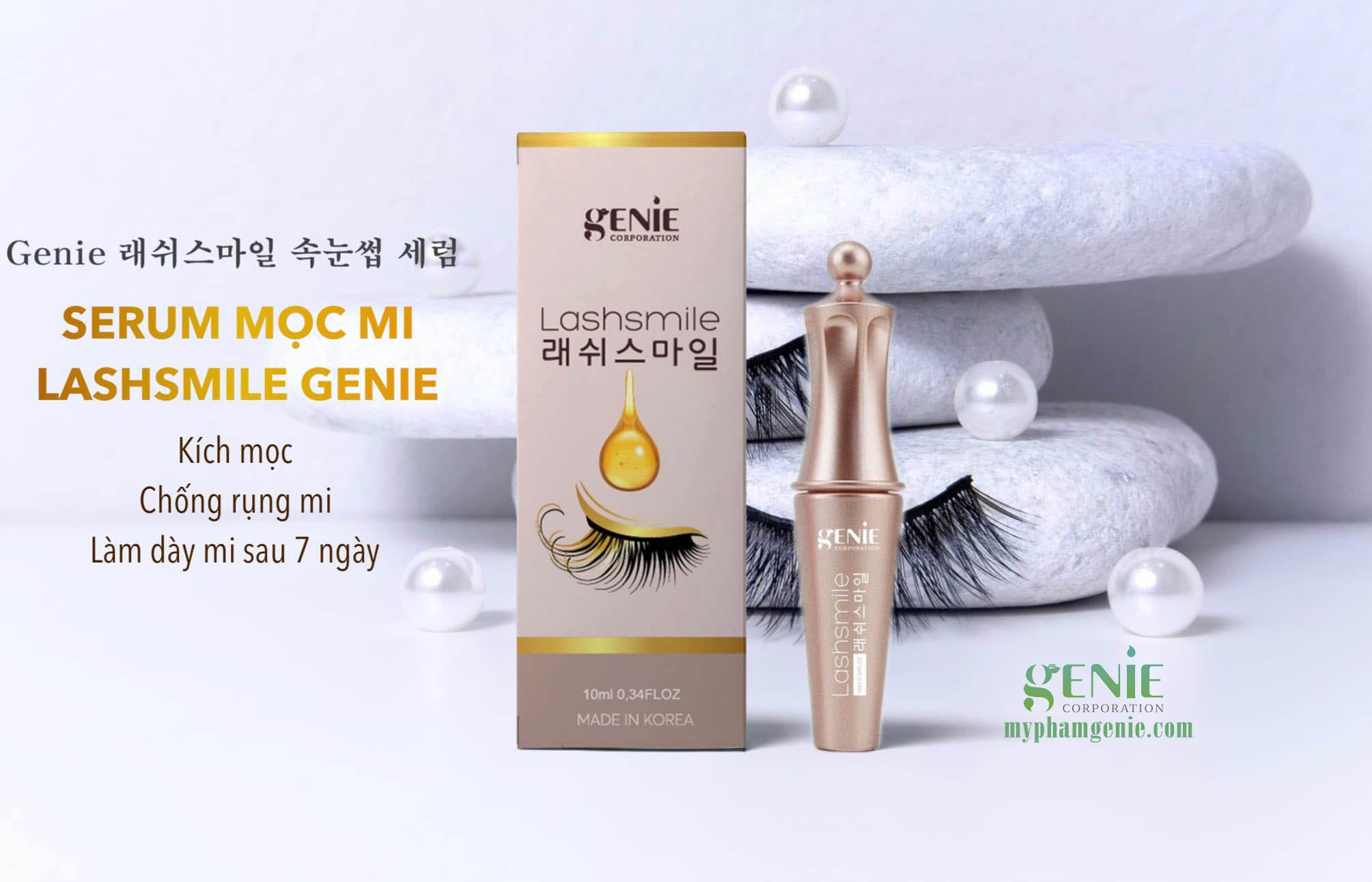 Cách để lông mi dài cong vút