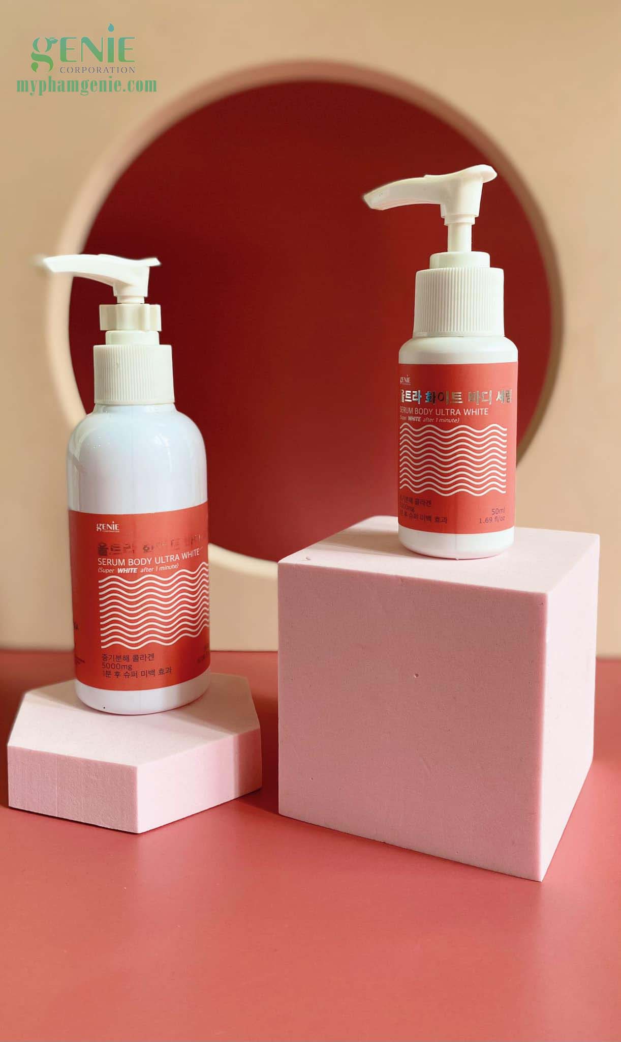 Serum kích trắng body genie có tốt không?