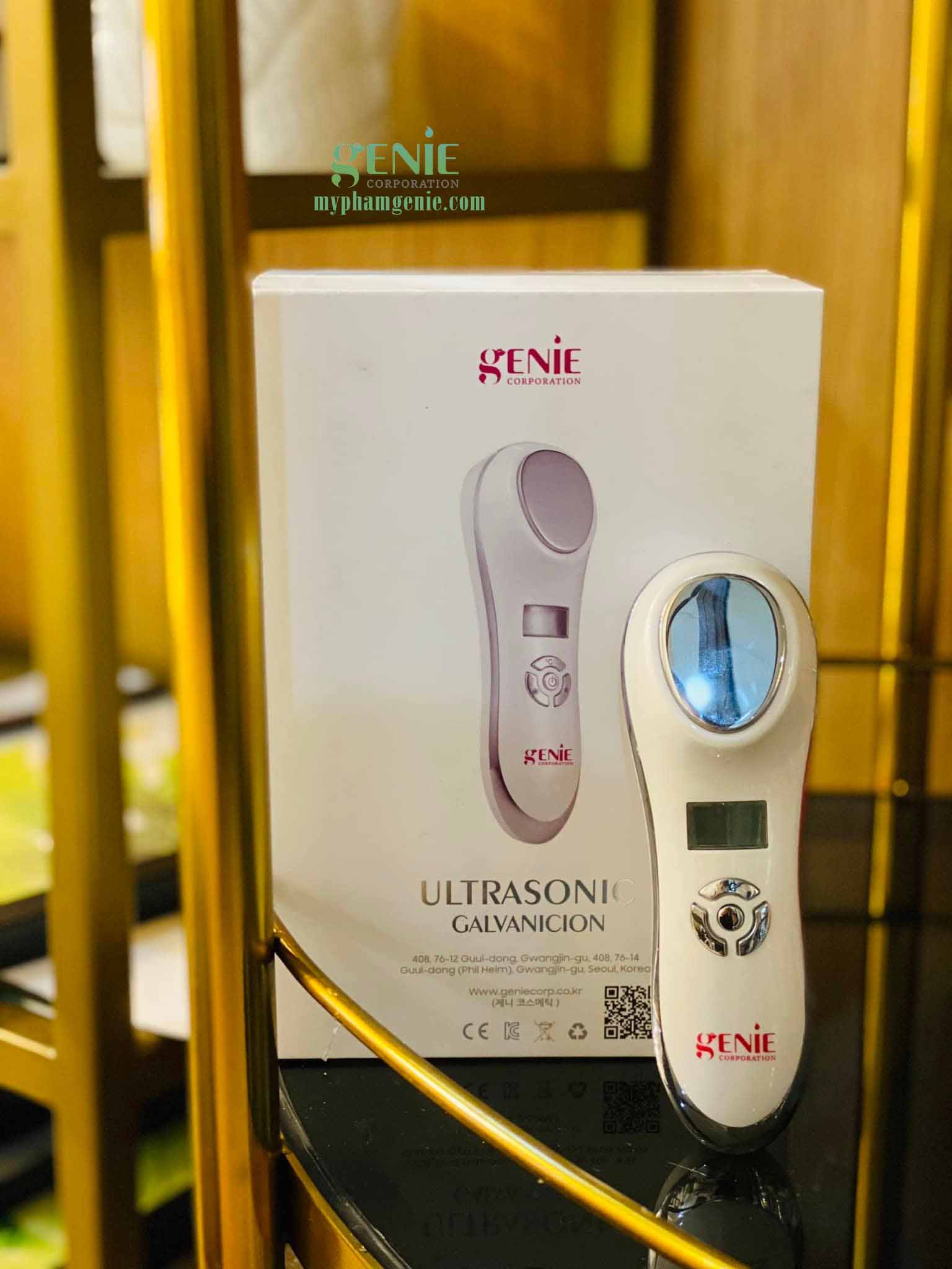 Máy massage ultrasonic galvanicion genie