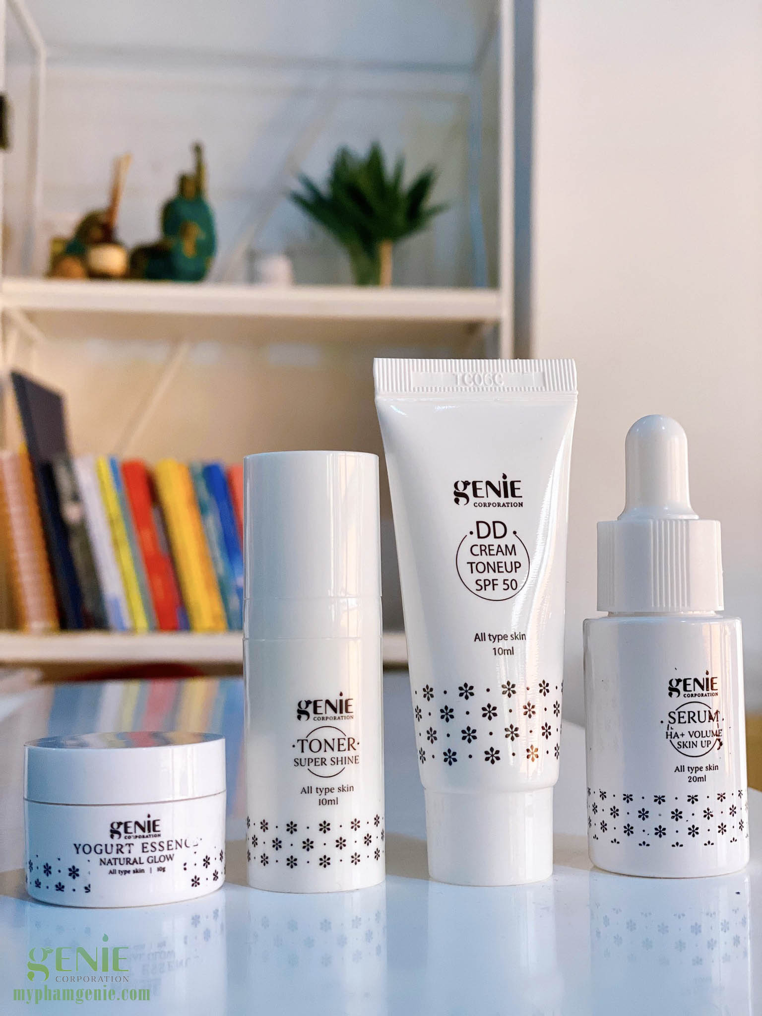 Bộ mỹ phẩm genie minisize